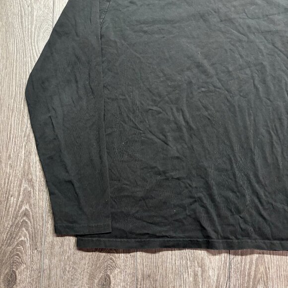 GymShark Black Athletic Long Sleeve Shirt XL Extra Large - Picture 4 of 9